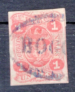COLOMBIA, SC # 49, USED - Picture 1 of 1