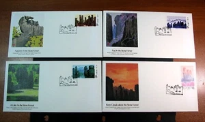FDC China-PRC Scott# 1711-1715 Stone Forest 1981 Used L534 - Picture 1 of 3