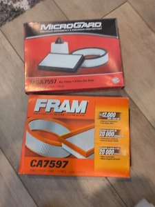 (2) pack New - Air Filter Fram CA7597 and Microgard MGA7597 - Picture 1 of 1