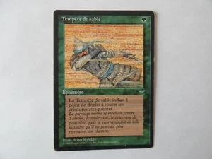 Magic the Gathering MTG SANDSTORM Arabian Nights jugado FRANCÉS - Imagen 1 de 2