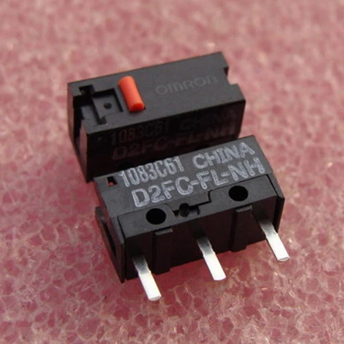 50pcs D2FC-FL-NH OMRON Mouse Micro Switch - Image 1 of 1