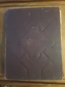 1892 In The Light Of The World Trade Mark Red letter Art Edition The Holy Bible  - Picture 1 of 22