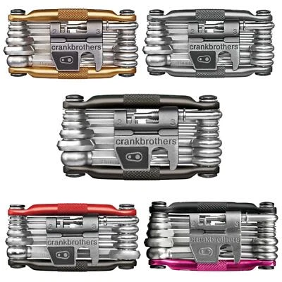 Crankbrothers Multifunktionswerkzeug 19 teilig Multitool Fahrrad Werkzeug Bike - Bild 1 von 4