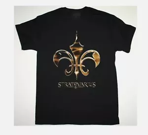 SALE Vtg Stratovarius Band Heavy Cotton Black Full Size Men Women Shirt - Picture 1 of 9