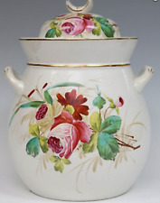 HUGE 1800s Antique W.Baker & Co. Staffordshire IRONSTONE SLOP JAR /Chamber Pot