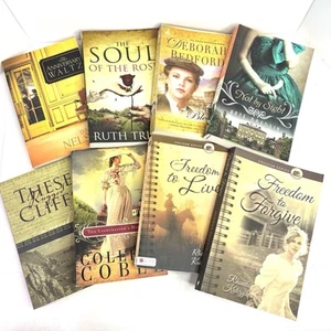 Posten von 8 christlichen Romanen historische Belletristik Taschenbücher gemischte Autoren - Bild 1 von 9