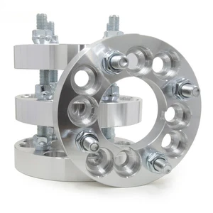 4 Wheel Adapter Spacers Converts 4x100 or 4x4.25 To 4x4.5 ¦ 25mm Thick - Picture 1 of 2