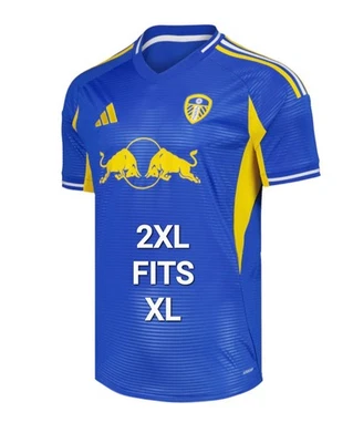 Leeds United Football Shirt Size 2XL to Fit XL - Image 1 of 4