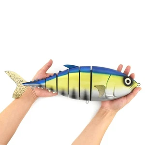 Large Multi Jointed Fishing Lures Bait,Big Giant Fishing Bass Lures,Crankbait... - Picture 1 of 4