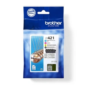 Brother Original LC421VAL Ink Cartridge Multipack - Afbeelding 1 van 12