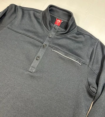 VTG Mens EMS Eastern Mountain Sports Snap Polyester Fleece Line Pullover Grey XL - Image 1 of 4