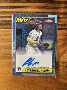 2025 Topps Series 2 - Auto - Luisangel Acuna - New York Mets (RC) - Picture 1 of 2