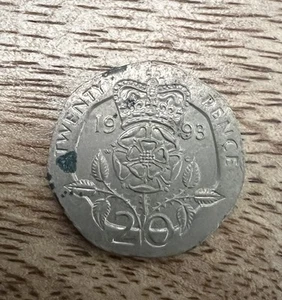 UNITED KINGDOM 🇬🇧 TWENTY 20 PENCE COIN 1993 (QUEEN ELIZABETH II) 20 P Coin - Picture 1 of 2