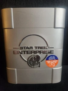 STAR TREK: ENTERPRISE COMPLETE SEASON 1 DVD 2005 HARD SHELL CASE + BONUS INSERTS - Picture 1 of 4