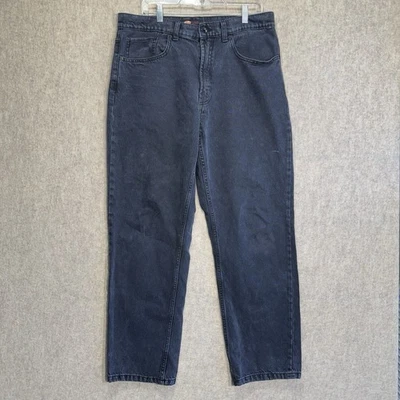 Pantalones de mezclilla Vans Nick Michel para hombre talla 34x31 negros sueltos calce cónico Foto 1 de 4