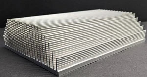 Big Aluminum Heatsink 10-13/16" x 7-3/4" x 2-3/4" 5lb 14oz With Mounting Holes - Picture 1 of 7