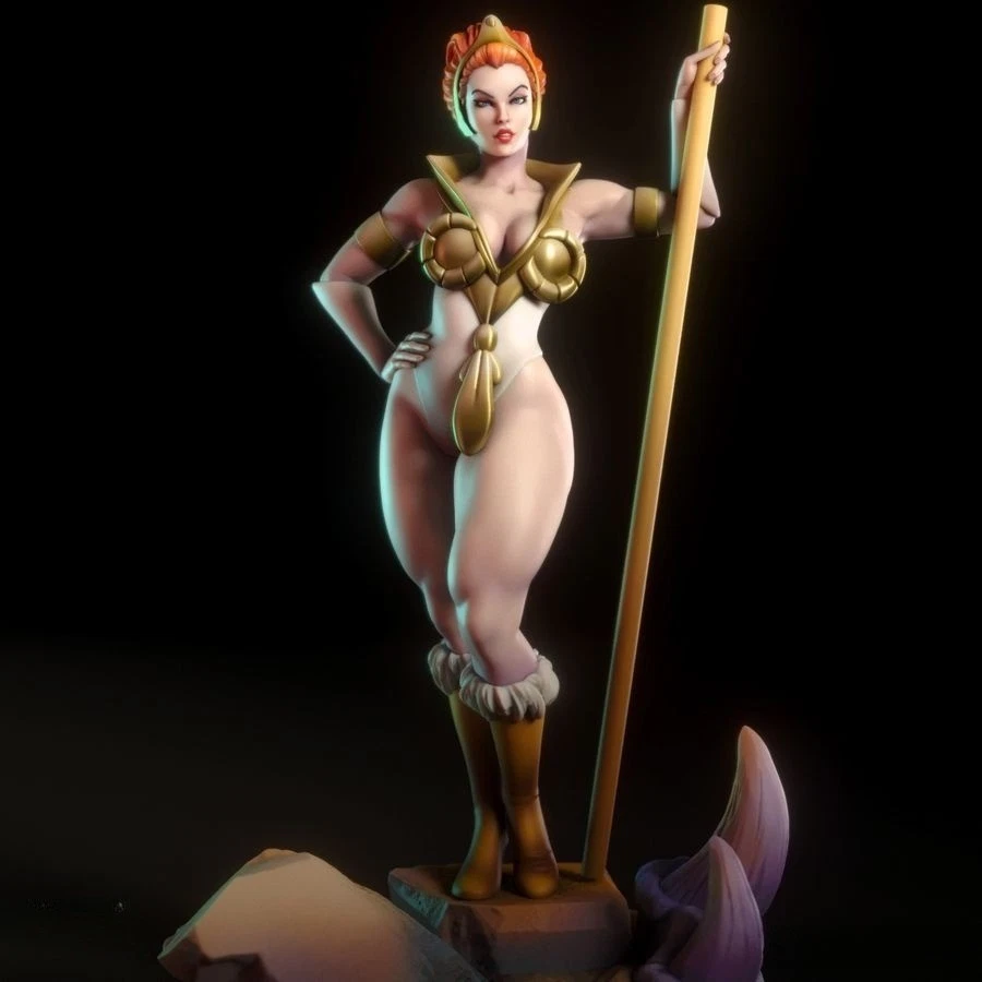 Kit modelo resina Teela opciones de tamaño! Sin pintar/sin montar Foto 1 de 4