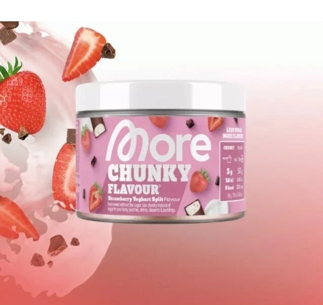 More Nutrition - Chunky Flavour - Strawberry Yoghurt Split - 150 g - Ungeöffnet - Bild 1 von 1