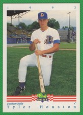 Tyler Houston - 1992 Classic Best #91 - Durham Bulls Baseball Card