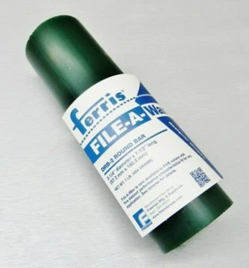 Carving Wax Round Green Bar 2-1/4" D x 7-1/2" L DRB2 Ferris Wax Design Model 1Lb - Picture 1 of 8