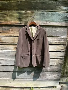 Men’s brown corduroy Ibiza Blazer Jacket size 42R - Picture 1 of 11