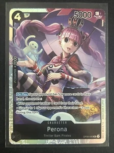 ONE PIECE Card Game Wings Of The Captain Perona OP06-093 SR English - Picture 1 of 10