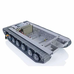 Metal Chassis Tracks Wheels Gearbox for HengLong 1/16 RC Tank IDF Merkava MK IV - Picture 1 of 11