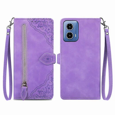 Для Motorola Moto G 5G/питание/стилус 5 g 2024 магнитные кожаный молнии бумажник чехол - Изображение 1 из 4