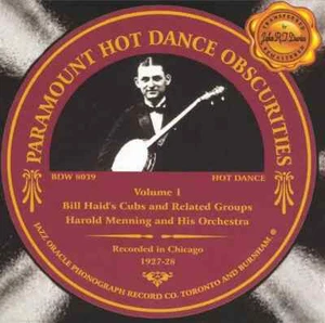 CD Paramount Hot Dance Obscurities, Volume 1 (Recorded In New York 1927-1928) V - Picture 1 of 1