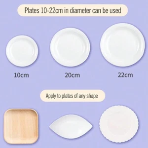 100pcs Food Grade Disposable Plastic Wrap PE Fresh-Keeping Film Cover... - Picture 1 of 7