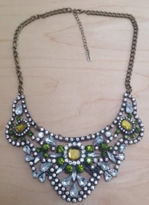 Anthropologie Baublebar Necklace Pendant Bib jewelry - Picture 1 of 12