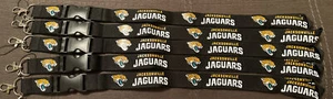 Jacksonville Jaguars Lanyard ID Badge Key Chain Clip (Lot Of 5) - Picture 1 of 5