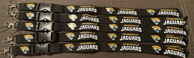 Jacksonville Jaguars Lanyard ID Badge Key Chain Clip (Lot Of 5) - Image 1 of 4