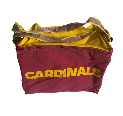 Arizona Cardinals Lunch Box Cooler Bag NFL Football A.D.S. Sports Vintage Cover