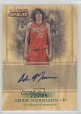 2007-08 Topps Trademark Moves Trademark Ink /49 Adam Morrison #TI-AM Auto
