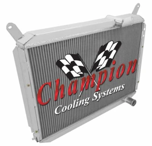 ER Champion 2 Row All Aluminum Radiator for 1984 - 1989 Nissan 300ZX V6 Engine - Bild 1 von 7