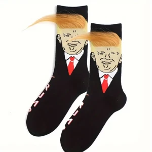 Donald Trump Socken USA Präsident Weisses Haus Präsident - Bild 1 von 3