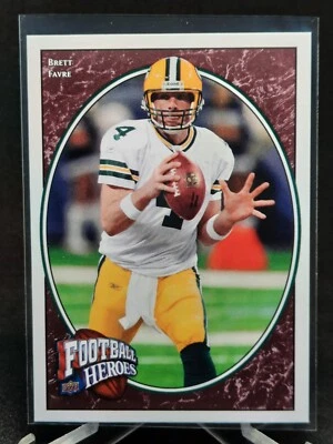 Brett Favre 2008 NFL Upper Deck Heroes #6 Green Bay Packers Football Card - Image 1 of 2