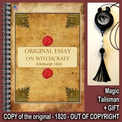 Antique Book Magic Occult Esoteric Pagan Witchcraft Secret Societis Mystic Essay - Image 1 of 4