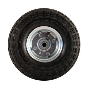 10" PNEUMATIC SACK TRUCK TROLLEY WHEEL BARROW TYRE TYRES WHEELS 4.10/3.5-4.0 - Picture 1 of 2