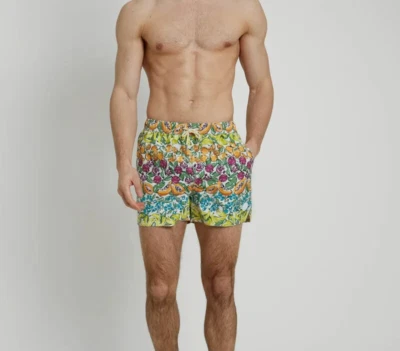 Native Youth Men's Fruit ETAERIO 4" Swim Shorts Trunk Multicolor  30 - Image 1 of 4