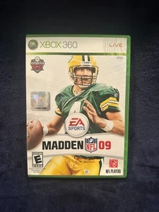 Madden NFL 09 (Xbox 360) - Complete w/ Manual, Case, Tested, VG Condition - Picture 1 of 3