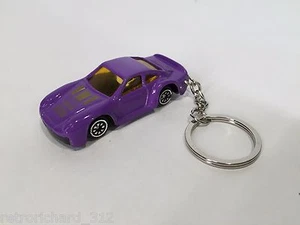 RARE PORSCHE 959 Custom KEY CHAIN - Turbo Die Cast Vtg Car Toy RWB Wheels HOT - Picture 1 of 6
