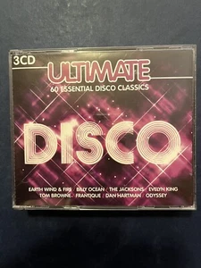 Ultimate Disco 60 Essential Classics Barely Used Compilation Cd 70s 80s Soul Pop - Picture 1 of 5