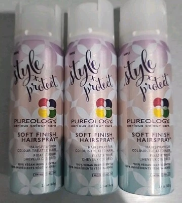 Pureology Style + Protect Soft Finish Hairspray Travel Size / 3 Pack - Image 1 of 4