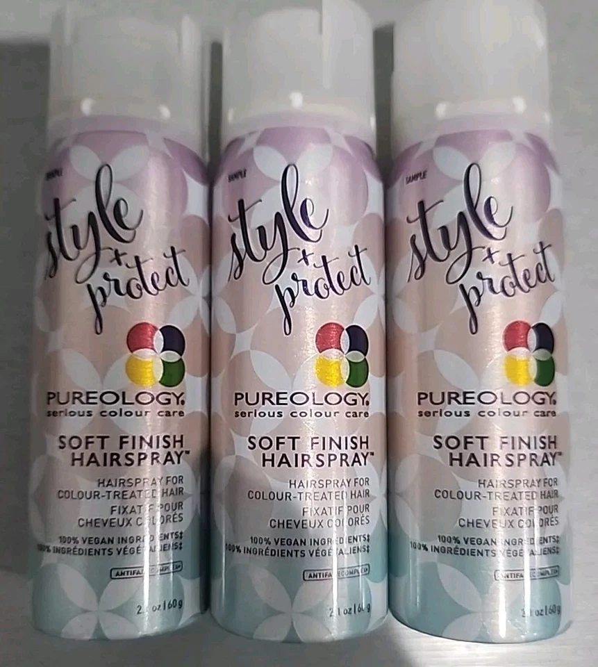 Pureology Style + Protect Soft Finish Hairspray Travel Size / 3 Pack - Image 1 of 4