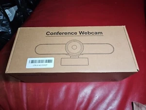 TONGVEO 4K Webcam Konferenzraum Webkamera mit Mikrofon und Lautsprecher Openbox - Bild 1 von 3