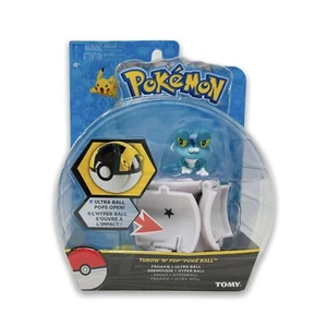 Pokemon Throw 'N' Pop Poke Ball Froakie + Ultra Ball TOMY Alter 4+ T18877 2016 - Bild 1 von 12