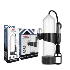 BOMBA ERECCIÓN RX7 TRANSPARENTE CON VIBRADOR ALARGADOR DE PENE ✅DISCRETO 24H - Imagen 1 de 2