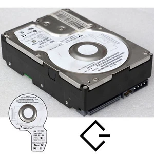 3,5" 8,9CM SCSI UW ULTRA WIDE 68-PIN 68PIN 68 P IBM DGVS COMP IEC-950 9 GB M748 - Bild 1 von 2